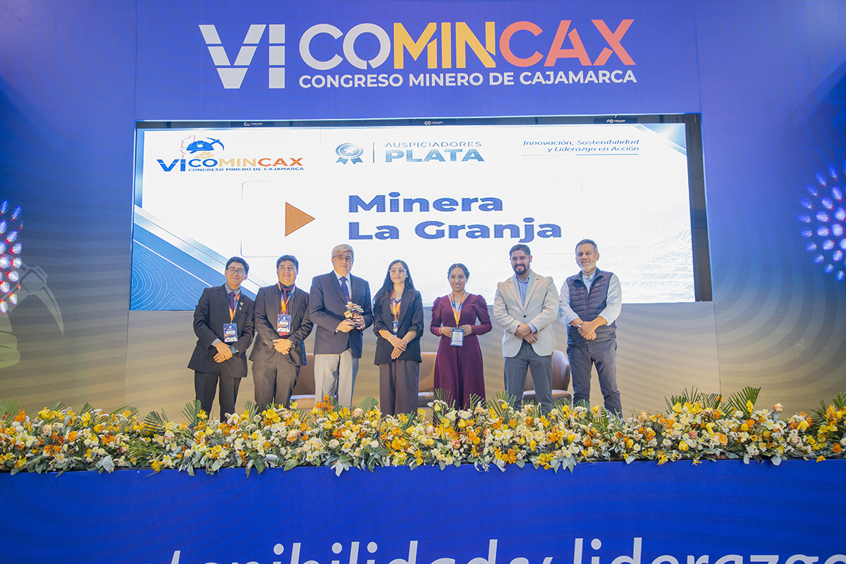 Minera La Granja participó en el VI Congreso Minero de Cajamarca, COMINCAX 2026